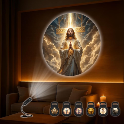 Proyector de Oración con 6 Imágenes